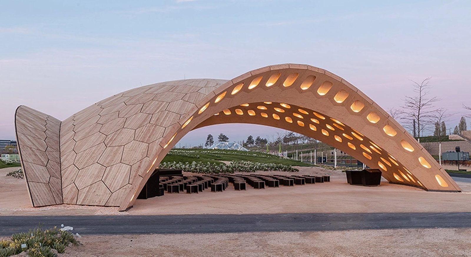 Sustainable Buildings Shaped by Biomimicry