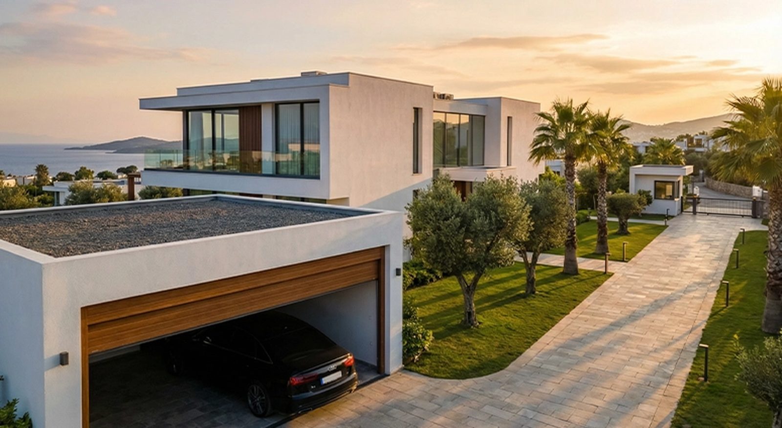 Villas for Sale in Gated Communities with Underground Parking – Bodrum