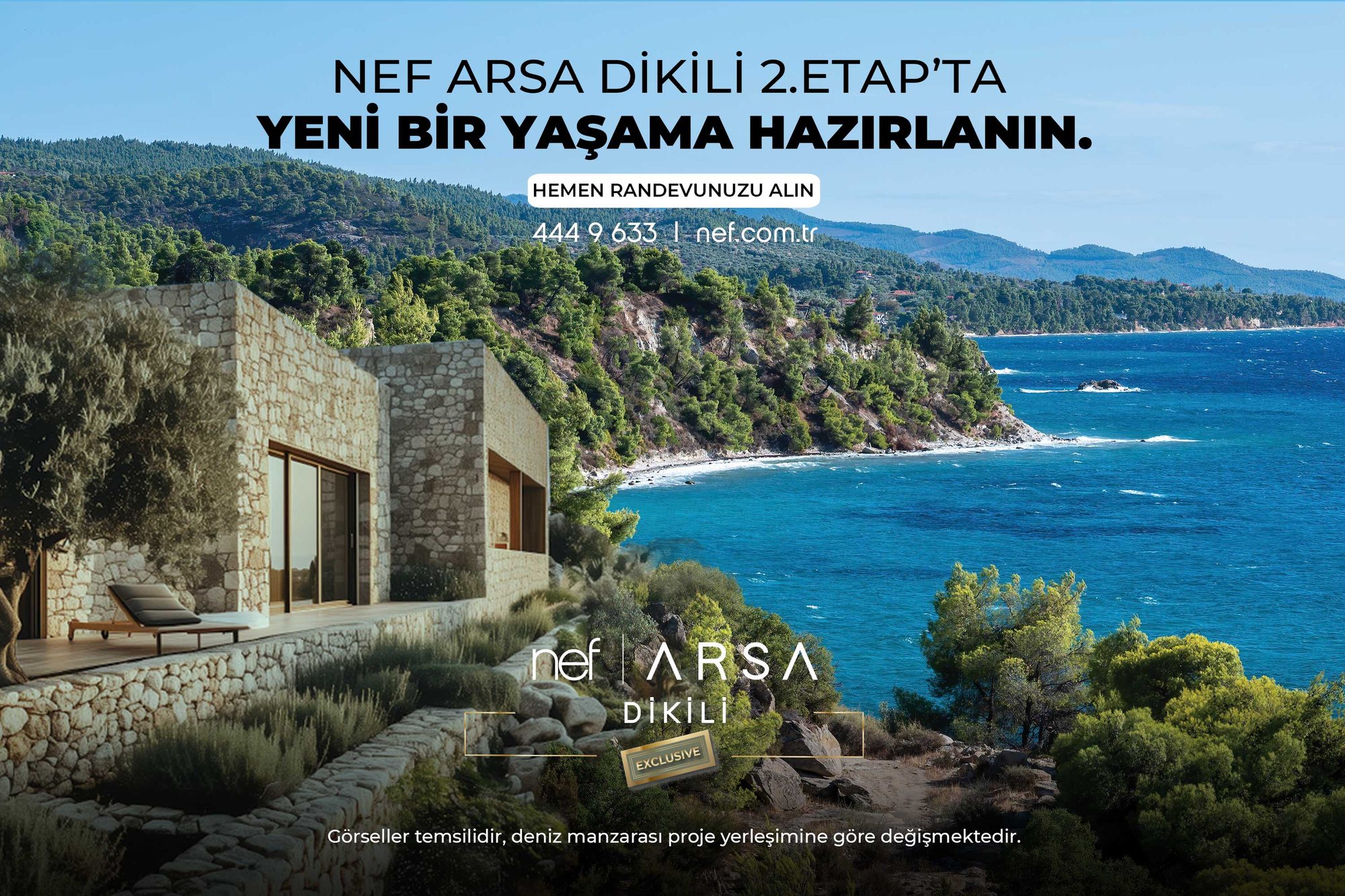 Size Özel Ege Yaşamı: Nef Arsa Dikili Exclusive